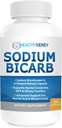 Bicarbonate de sodium 650 Mg Comprimés - Libération différée pour fonction rénale normale - Comprimés de soude au four, pilules de sodium, bicarbonato de Sodio para Tomar, bicarbonate de soude - 30 capsules