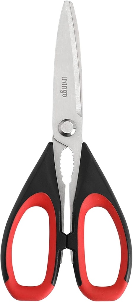 LIVINGO Küchenscheren Heavy Duty, 8,5 Zoll Geschirrspüler Safe Ultra Sharp Premium Heavy Duty Küchenscheren, Mehrzweck Kochscheren Edelstahl