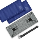 UNCN Große Eispackungen für Verletzungen Wiederverwendbares | 2 Gel Cold Pack für Hip, Schulter, Rückenschmerzen Relief | 24.8×7.9" Ice Pack Wrap für Knee Knöchel Kaltkompressor