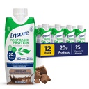 Assicurare l'Agitazione di Nutrizione di Cioccolato di Proteine Vegane a base vegetale I Gluten-Free I Dairy-Free I Soy-Free Shake 12 Pack