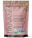 Truvani Vegan Pea Protein Pulver | Vanilla Chai | 20g Bio Pflanzen basiertes Protein | 20 Servierungen | Keto | Gluten & Dairy Free | Low Carb | Kein hinzugefügt Zucker