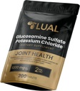 LUAL Glucosamin Sulfat Kaliumchlorid Tabletten Nahrungsergänzungsmittel für Entzündungen, Glucosamina para las Articulaciones, Glucosamin Sulfat 1000 mg 200 Count