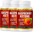 Himbeer Keton Kapseln, All-Natural Formel, Mai Unterstützung Active Healthy Lifestyle, 1000 mg Supplement, 180 Kapseln, 6 Monate Versorgung, Vegan, Non GMO