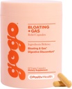 O Positiv GOGO Bloating & Gas Digestive Relief - Enzimi digestivi per Bloating Relief & Water Retention - Integratori di Rilievo Gas con Bromelain, Ginger Root, & Milk Thistle - 30 Servings (Pacchetto di 1)