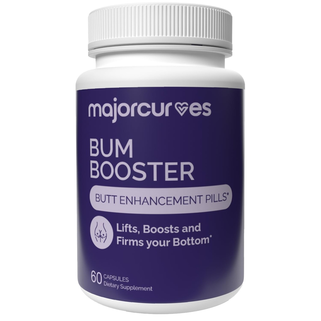 Bum Booster Pillen – Butt Enhancement for Women, Booty Growth Capsules for Bigger Bum, Curvier HIPS und Glutes, Natürliche brasilianische Butt Lift Alternative mit Fenugreek und Wild Yam