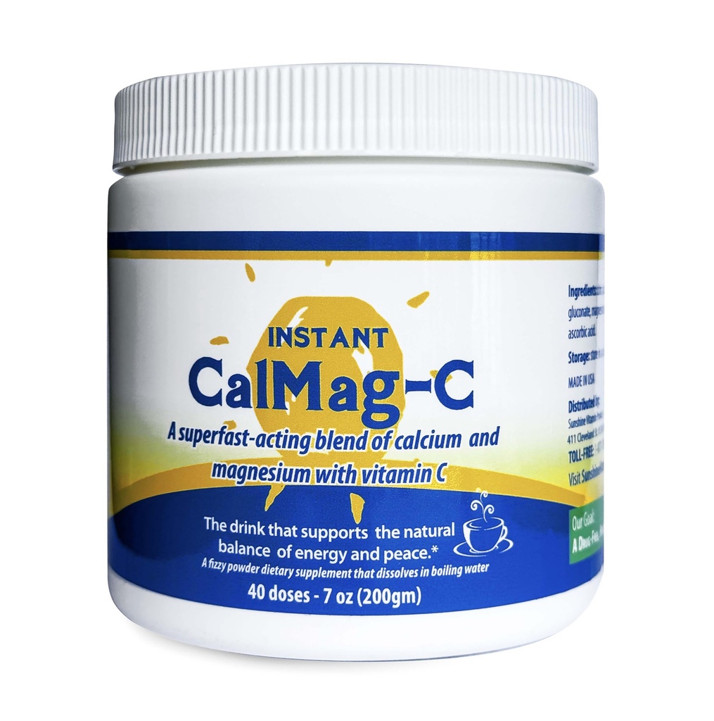 Cal C istantaneo – Calcium ad azione rapida, calcio assorbente, magnesio e vitamina C – Ricompone il calcio e il magnesio, migliora la funzione corporea e aiuta a prevenire le carenze – sonno migliorato