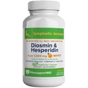 Formula linfatica, Diosmin Hesperidin 1000mg supplemento di drenaggio linfatico, Lymph System Support & Detox, Micronized MPFF Complex Blend with Vitamin D3 & Selenium for Immune Health, 60 capsule