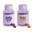 Lemme Sleep & Purr Bundle - Gummies de sommeil, une aide de nuit sans médicament et pourr Gummes probiotiques vaginaux pour les femmes - Sans gluten, sans gélatine, sans OGM - 60 Comptez chaque