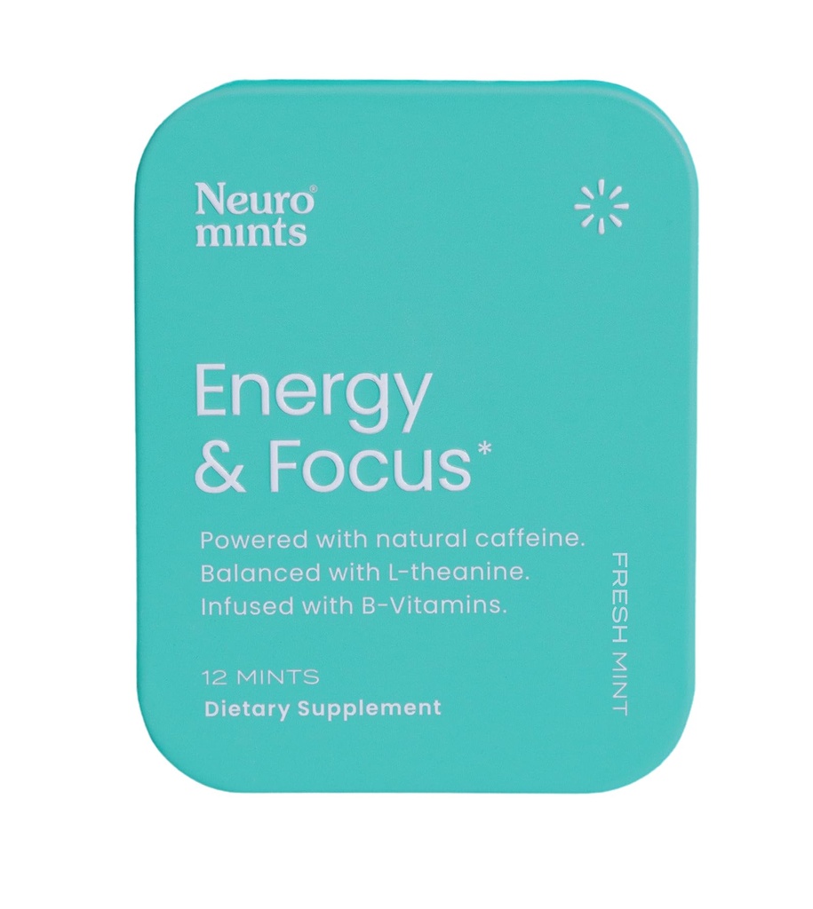 Neuro, Mints Energy Focus Mint Single, 12 Zähler