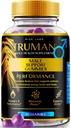 rize labs Truman Gummies, Truman for True Men, Truman Male Gummies, Trueman Plus Performance, All-Natural Premium Supplement zur Unterstützung dauerhafter Energie und Stamina, Official Formula (60 Gummies)