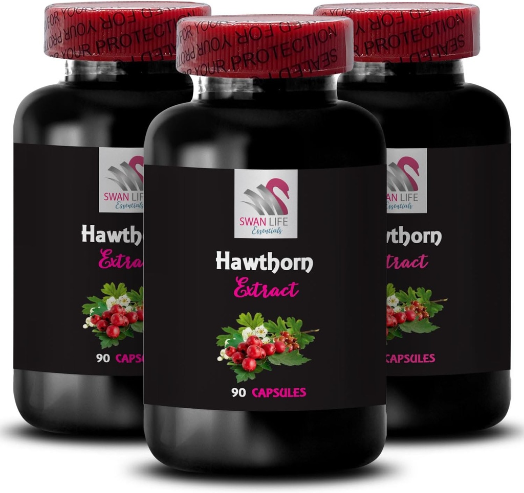 Antique toucher de berry - HAWTHORN EXTRACT - Pure Flora Blend, Puissance de source botanique, Puissance de récolte de feuille, Mélange de source de fleur, Tradition de berry Tonic, Rooted Berry Focus, Feuille traditionnelle 3Bot 180Caps