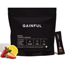 Gainful Hydration Powder Packets, Caffeine Free con Key Electrolytes Magnesium e Sodium, Energy Support, Low Sugar, Strawberry Lemonade, 21 Sticks