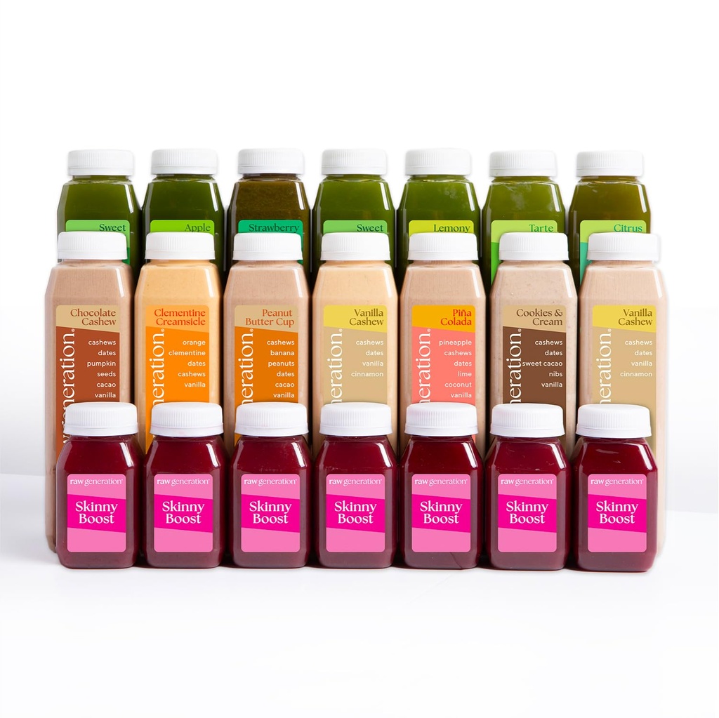 Raw Generation 7-Day Maintenance Program - Post-Cleanse Weight Management System | Natural Gut Detox | Sostegno sostenibile dei risultati di pulizia | Migliorare la digestione & Eliminare Bloating