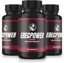 (3 Pack) ErecPower für Männer, offizielle ErecPower Pillen, Alle natürlichen männlichen Ergänzung, Kapsel zu erhöhen Energie und allgemeine Gesundheit, Erec Power Unterstützung für Spitzenleistung, Vitamin, Review (180 Kapseln)