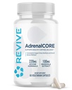 Revive MD Adrenal Support Supplements für Fatigue - Natural Cortisol Manager & Supplement mit Rhodiola Rosea & Ashwagandha Fördert Energie Levels & Mental Performance - Männer & Frauen - 30 Servietten