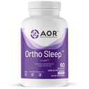 AOR, Ortho Sommeil, Améliore le sommeil et aide avec Jet lag, complément naturel avec GABA, Melatonine, L-Theanine, Vegan, 30 portions (60 capsules)