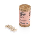 Turkey Tail Organic Mushroom (Trametes Extract) 60 Caps Veggie - Integratore di Supporto Immune; promuove la crescita dei batteri benefici in The Gut + Boosts Energy
