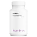 Supersmart - Neurex - Help Improve Memory & Speed of Cognitive Processing - Help Prevent Cerebral Aging - Brain Supplement Formula | Non-GMO & Gluten Free - 60 Vegetarian Capsules