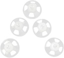 Pièce d'oreille d'aide auditive Domes ouverts 6mm 5-Pack confortable PSAP (Personal Sound Amplificateurs Product) Kit Conseils d'oreille Invisible, parfait pour l'air ouvert (Open fit), sauf pour RIC