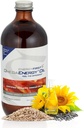 EnergyFirst Omega Energy Oil - Omega 3 & 6 Supplement mit Flaxseed, Sonnenblume, Sesam & Kürbis Öl, Vegan Antioxidant & 12oz
