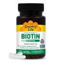 Vie dans le pays - Biotin High Potency, 5 mg - 60 gélules de végétalien