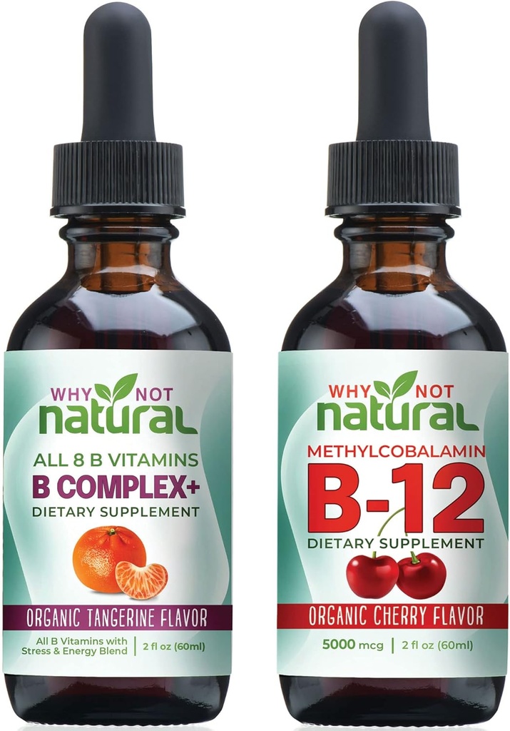 Pourquoi pas complexe B naturel et B12 gouttes liquides pour l'énergie