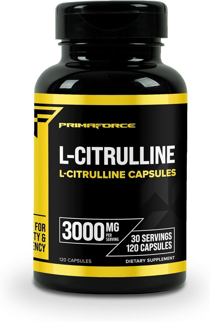 Primaforce L-Citrulline 3000mg, 120 Capsule, 30 Serve