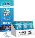 LPS Liquid Collagen & Whey Protein Supplement - Non OGM Drink, Sugar-Free - Promuove la pelle sana e capelli per gli uomini e le donne, Neutral, Single Serve (50 Packets)