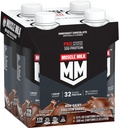 Muscle Lait Pro Série Secouer les protéines, Chocolat de knockout, 4 Compte