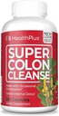 Health Plus Inc., Super Colon Cleanse, 500 mg, 60 Kapseln - 2pc