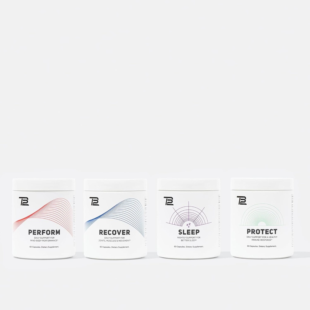 TB12 Premium Supplement Bundle - Contiene sonno, Perform, Recover Protect