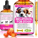 Melatonina per cani, Anxiety Relief Dog Melatonin, Momenti silenziosi Aiuto calmante per cani Melatonina per cani e gatti, Dog Sleep Aid, Promuovere Rilassamento & sonno profondo e Benessere generale
