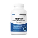 Fairhaven Health FH Pro per gli uomini | Integratori di fertilità prenatale clinicamente studiati per gli uomini | Integratori di fertilità maschile | Supporto contro e motilità Pre-concezione per lui | 180 capsule