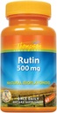 Thompson Rutin 500mg | Bioflavonoid und Antioxidant | Gesunde Vascular System Unterstützung | Non-GMO & Vegan | Lab Verifiziert | 60 Tabletten