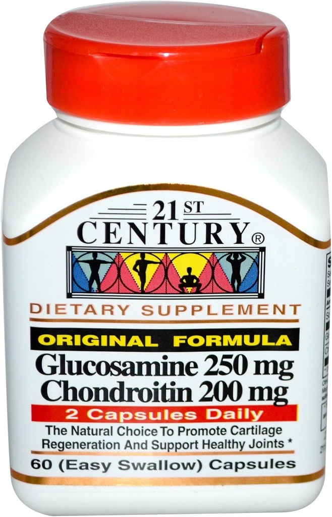 21st Century Glucosamine Chondoitrin Original Formula 60 Capsules