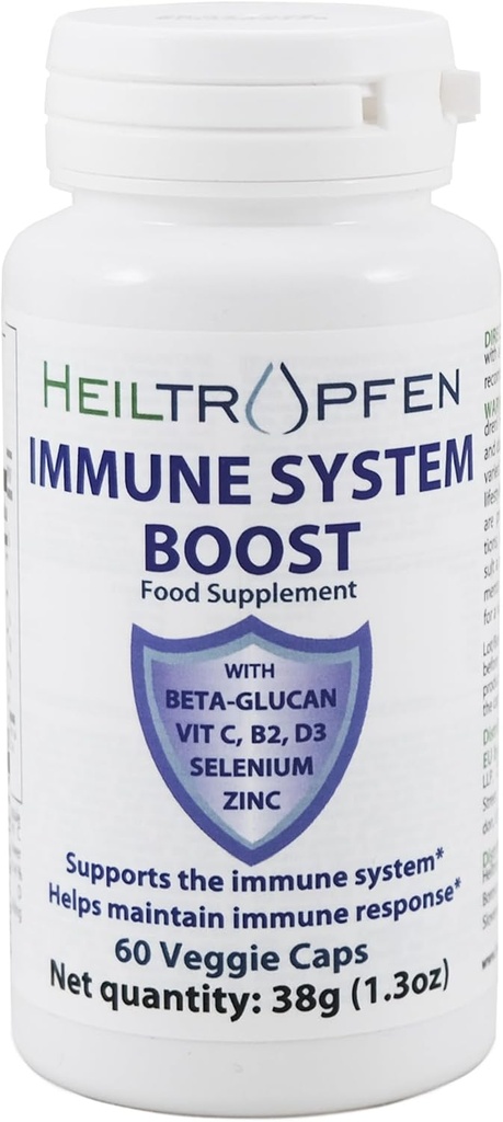 Heiltropfen Immune System Boost | 60 capsule vegetali | Integratore alimentare