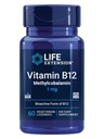 Life Extension Vitamin B12 Methylcobalamin, Nerve Health Supplement, Kognitive Unterstützung, Energie Vitamin, Methylcobalamin B12, 1 mg, Schnellauflösen, Vegetarisch, 60 Lutschen