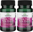 Swanson Polycan Black Yeast Beta Glucan 150 Milligrammi 30 capsule di veg (2 Confezione)
