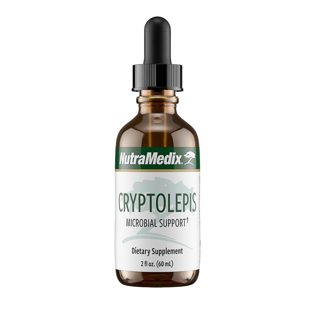 NutraMedix Cryptolepis Liquid Supplements - Promuovere il supporto quotidiano Microbial & Immunity - Vitamine liquide per le donne & uomini - Broad-Spectrum & Ottimizzato per l'assorbimento (2 Fl Oz)