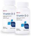 GNC Vitamine D-3 2000 UI - Conditionnement jumeau