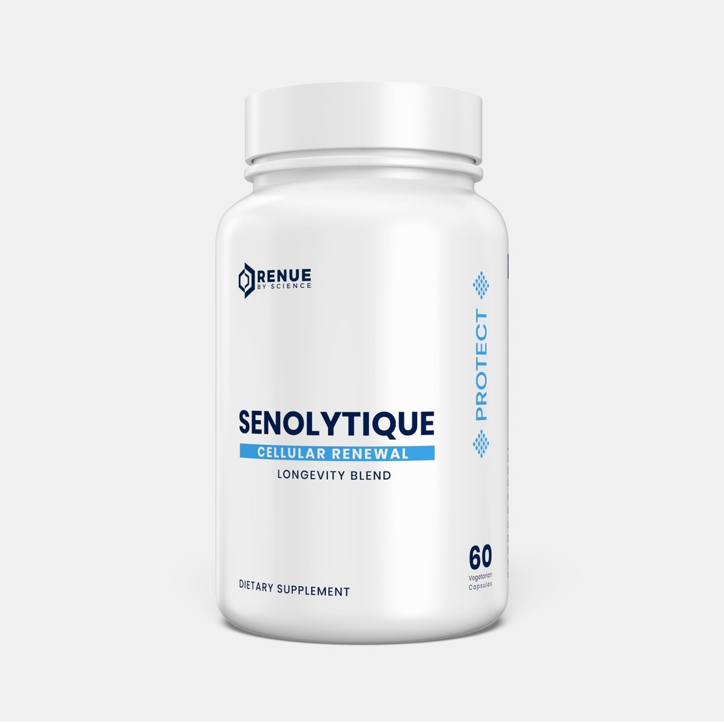 Renue By Science Senolytique Integratori Senolitici | 60 capsule con Fisetin (35 mg) Quercetina (78mg) & Spermidina (3mg) per Serving | Liposomal Formula | Prodotto in The USA & Third-Party Tested