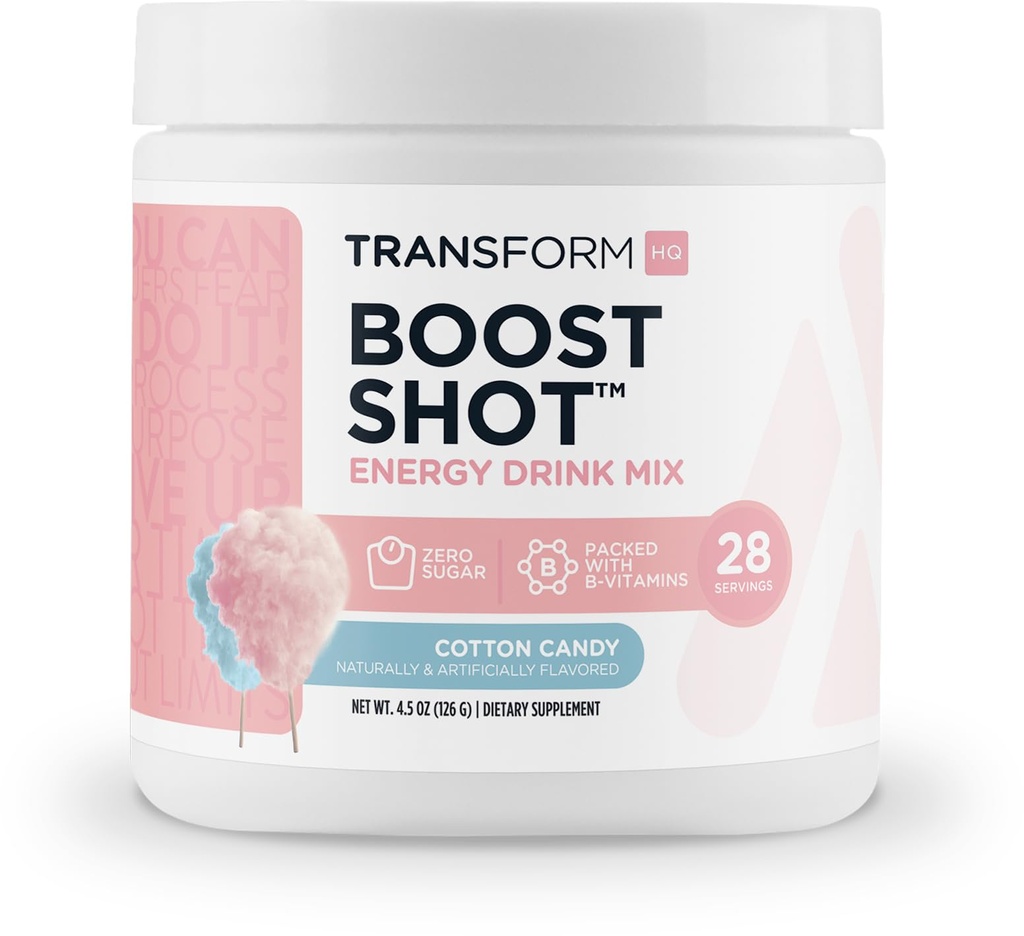TransformHQ Boost Shot (28 portions, bonbons en coton)