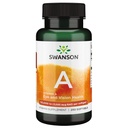 Swanson Vitamine A 10 000 UI (3 000 μg RAE) Nourriture naturelle pour les os, la santé de la peau, le soutien de la vision et le système immunitaire Fonction - Haute absorption Vitamine A 250 Softgels