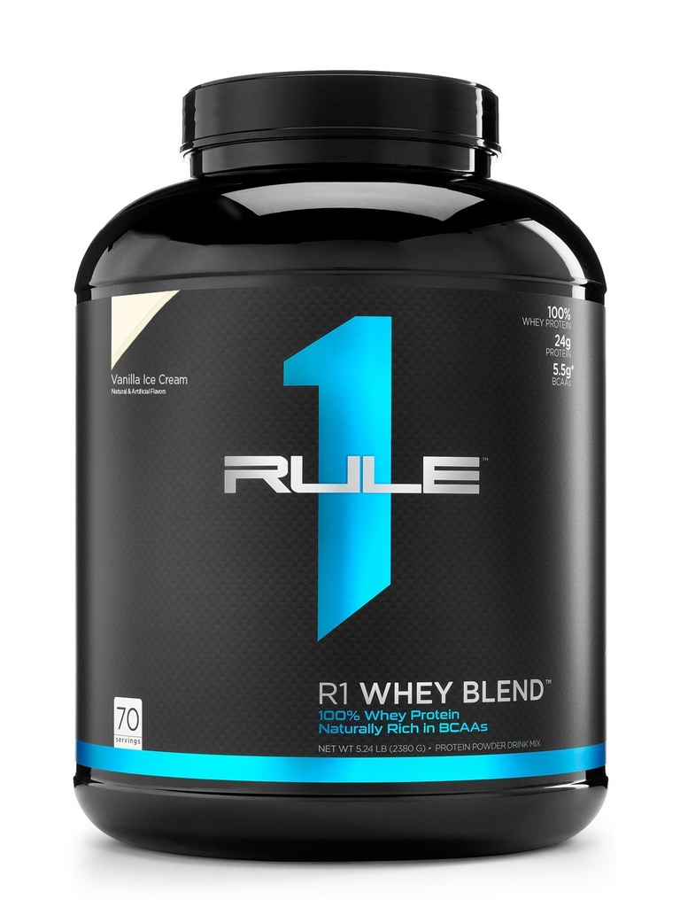 R1 Whey Blend, 68 Serve, Vanilla Ice Cream