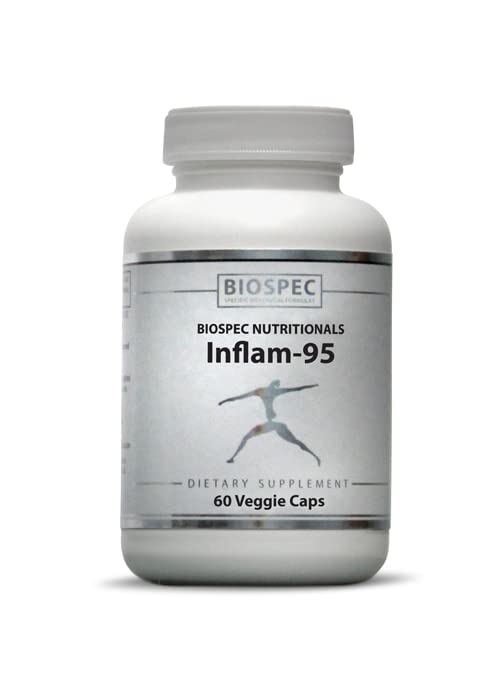 Inflam-95 - Ginger Root Extract 2.000 mg, Curcumin Root Extract, Boswellia Serrata Extract, Nettle Leaf Extract, Bioperine - Support Healthy Inflammatory Response*