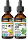 Claw Tincture 2 Fl. Oz. & Cryptolepis Tincture 2 Fl. Oz.