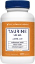 La vitamina Shoppe Taurine 500MG, Aminoacido Free Form con vitamina B6, (300 capsule)