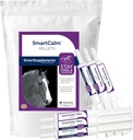 SmartEquine SmartCalm Pellets & SmartCalm Ultra Paste 6 Tubes Bundle, Pferdeberuhigungsergänzung | Kein hinzugefügt Zucker oder Kräuter, Nahrungsergänzungsmittel