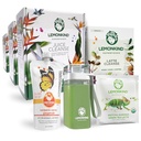6 giorno Detox & ReSTART Adaptogenic Stress-Relief & Fat-Burn Master Cleanse Bundle - 39 Serve