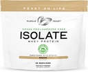 Pâture sans hormones naturelle élevée, poudre de protéines isolantes de lactosérum pour les hommes et les femmes, Protéine isolante propre, sans gluten, délicate - Mocha, 2lb
